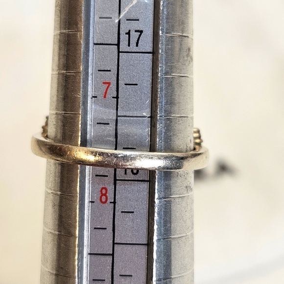 Pandora Sterling Silver Timeless Princess Wishbone CZ Ring S925 ALE Size 7.5 - Picture 8 of 9